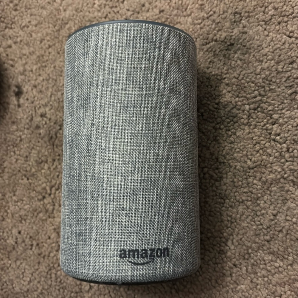 Grey Amazon Echo (2nd Generation ) Smart Speaker Alexa, Amazon